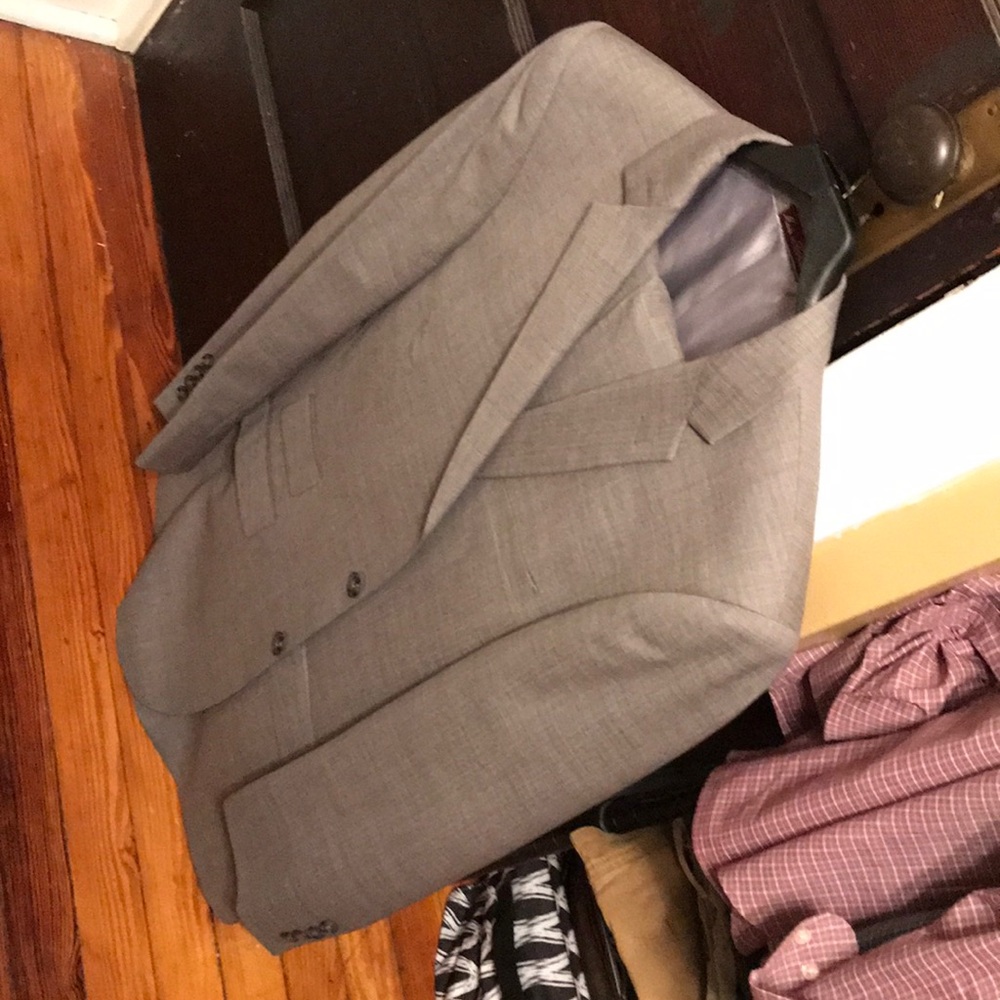 Men’s suit; Blair Underwood; 40R; 34R; slim fit;